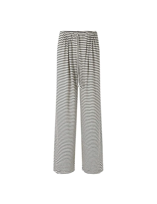 NØRGAARD PAA STRØGET NOVA PANTS NPS STRIPE ECRU/BLACK